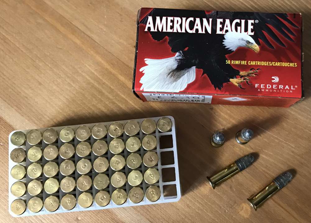 American Eagle HB .22LR  40 GR x500 Lead Solid.  -  OUT OF STOCK 