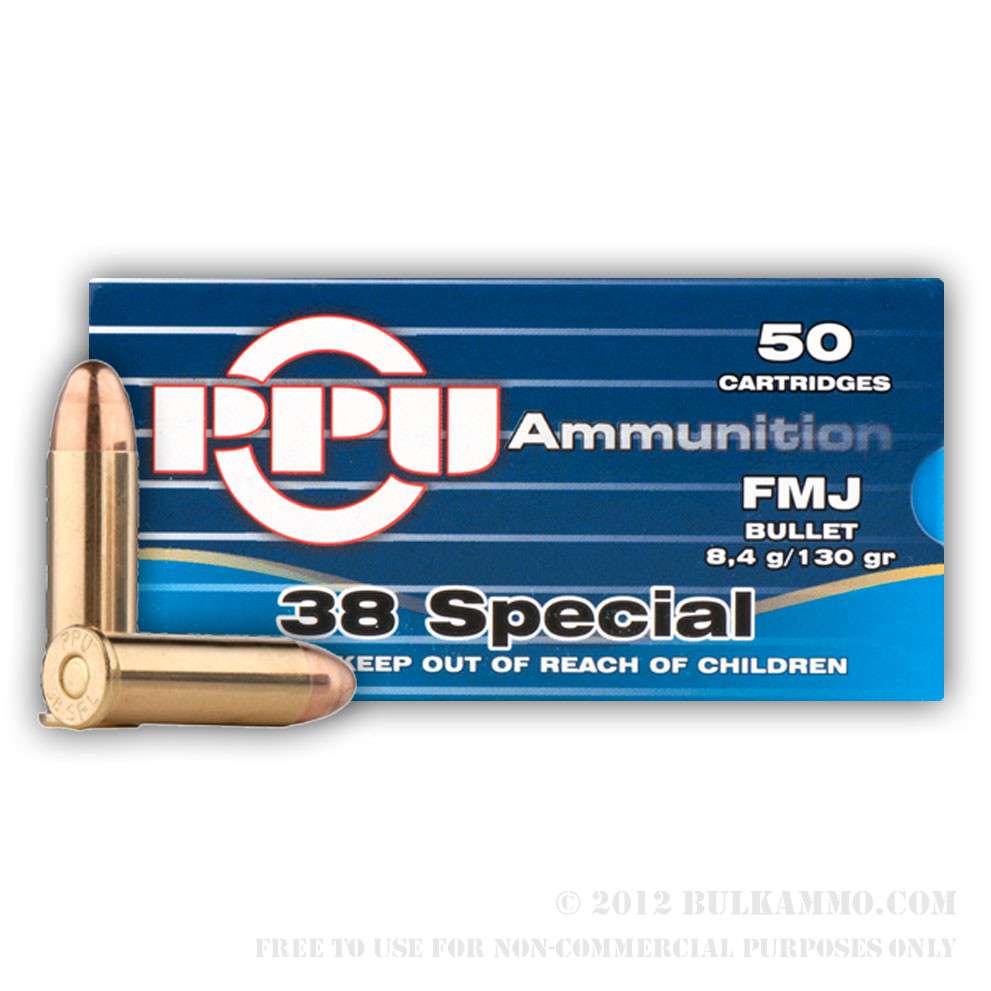 PPU 38 Special SWC 158gr x50 OUT OF STOCK