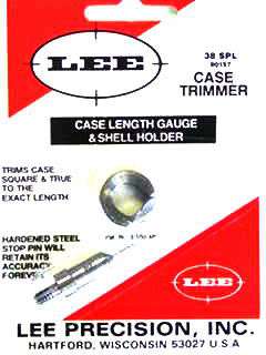Lee Case Length and Shell Holder 38 Spec