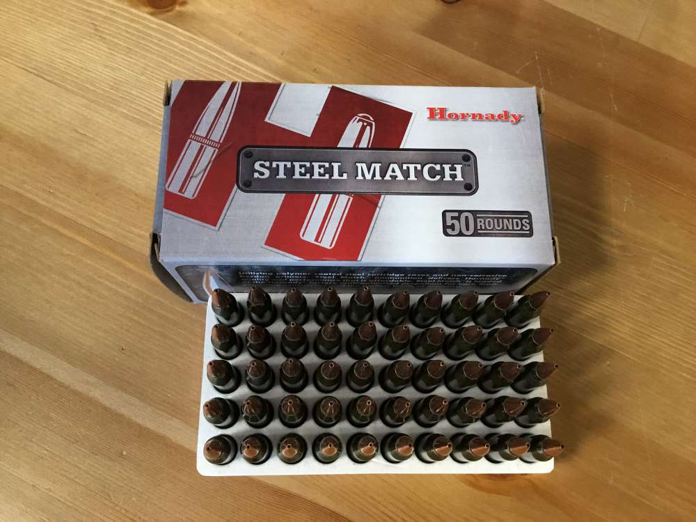 Hornady Steel Match 55gr HP .223 OUT OF STOCK