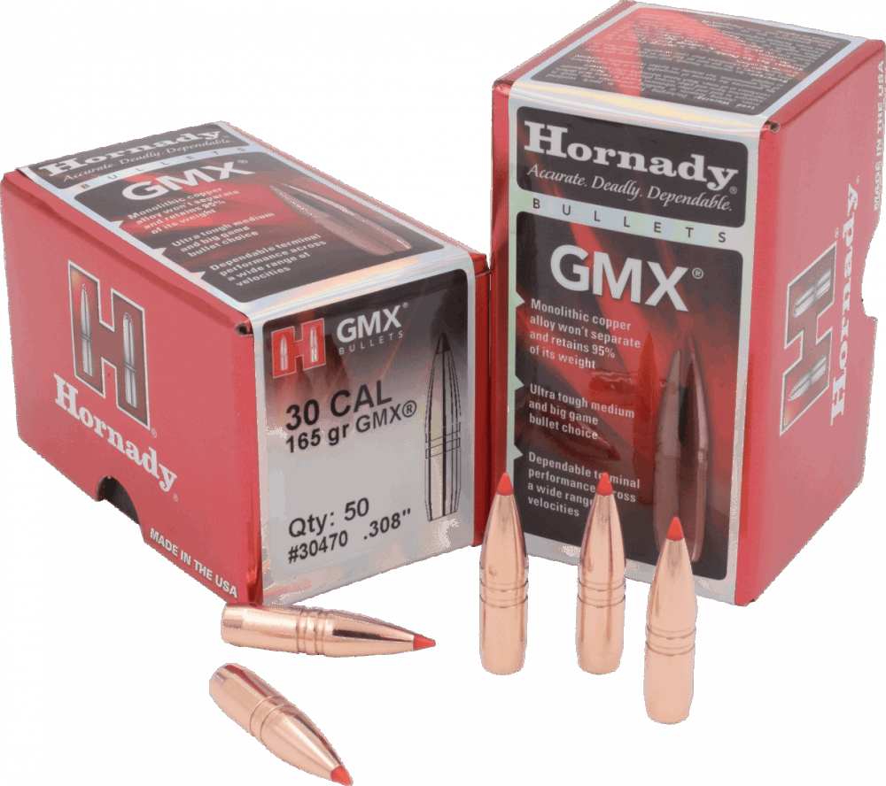 Hornady 30 CAL (.308) 150GR GMX  
