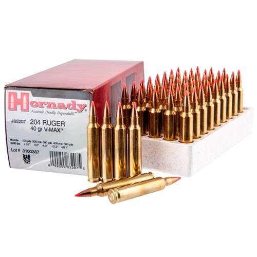 Hornady .204 Ruger 40g V-Max OUT OF STOCK