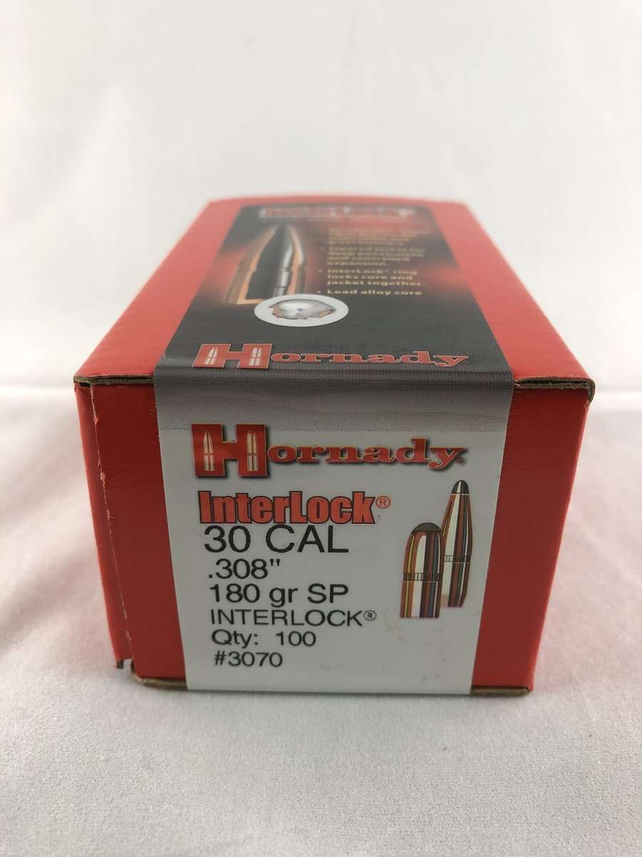 Hornady .30 cal 180gr sp