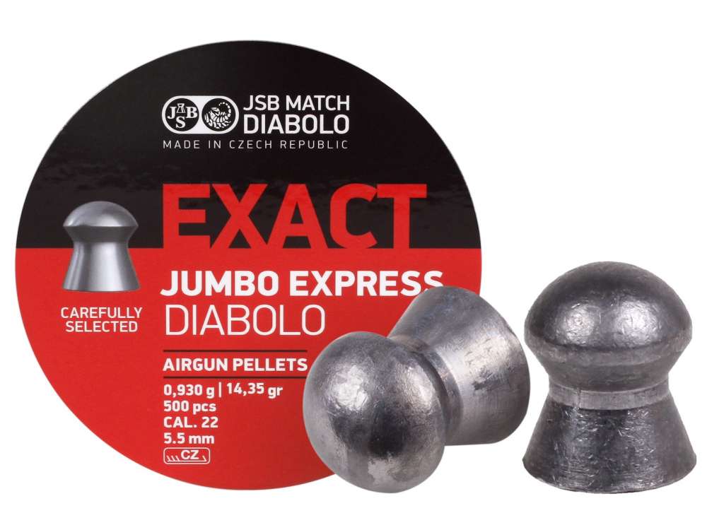 JSB Exact Jumbo Express Diablo .22 x500 OUT OF STOCK