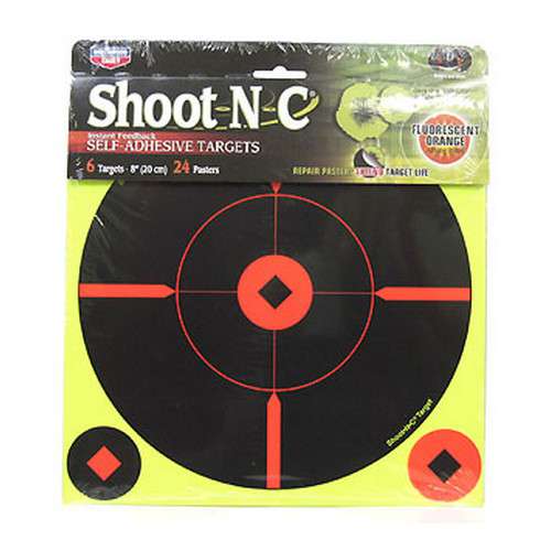 Birchwood Casey Shoot N C  Self-Adhesive Targets 6-8 Inch OUT OF STOCK