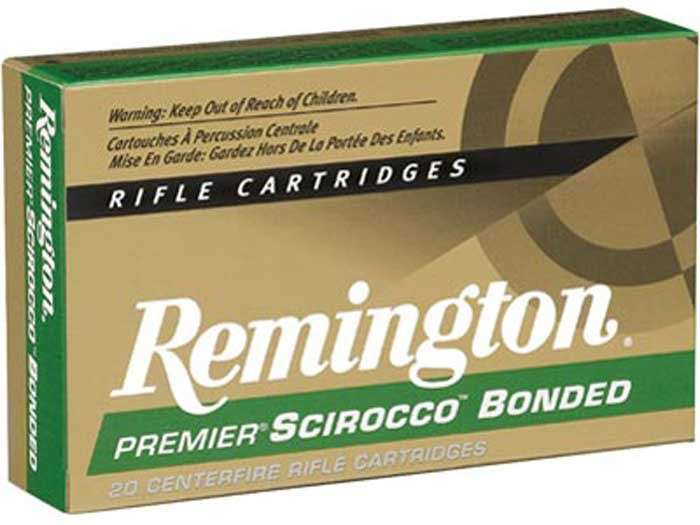 Remington .270 130gr Premier Scirocco Bonded x20 